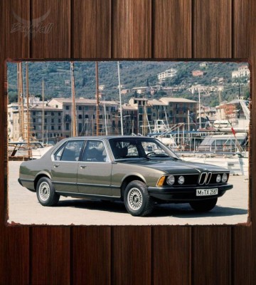 Металлическая табличка BMW 733i (E23)